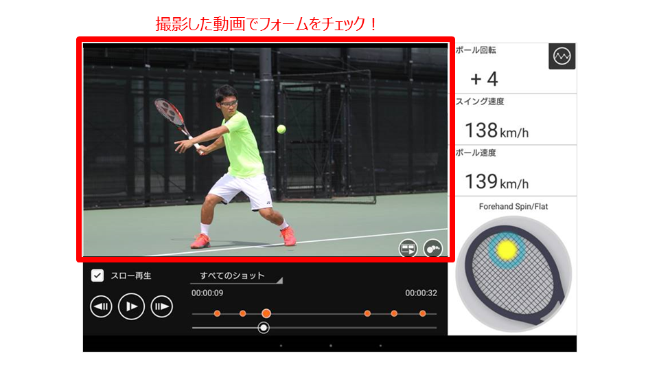 フォアハンドトップスピン準備編｜Smart Tennis Sensor - Sony｜ 総合テニス専門サイト-テニス365