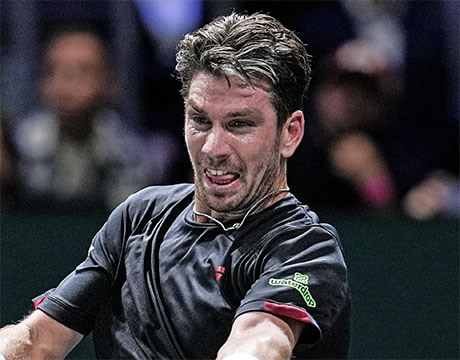 初の世界1位撃破で16強「最高」 (C)