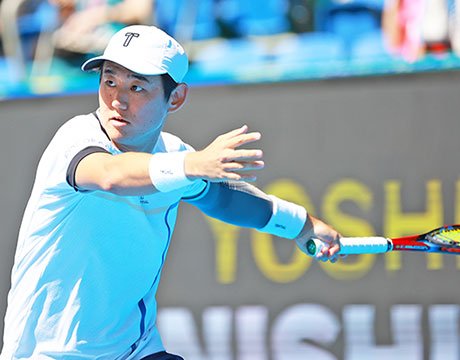 西岡良仁8強入り 次戦は日本勢対決