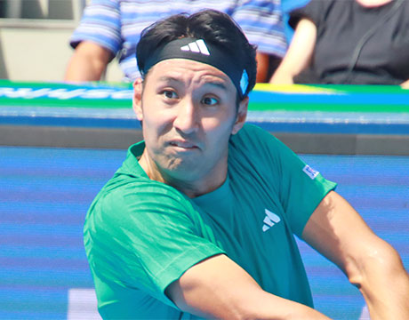 内山靖崇 逆転負けで8強ならず