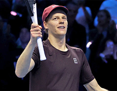 シナー神様モード 3年連続決勝へ (C)