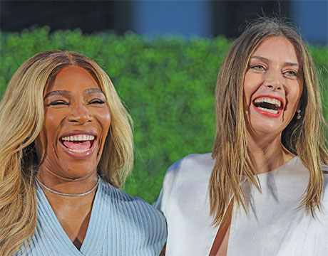 セリーナ復帰説にシャラポワ反応 (C)