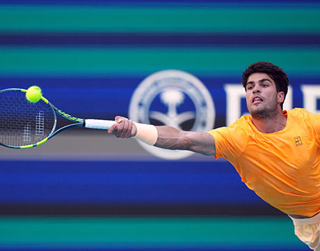 波乱 アルカラス3回戦敗退 (C)ゲッティイメージズ