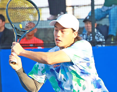上杉海斗ペア 激闘制し優勝