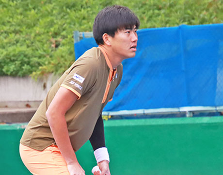 柚木武ペア 芝初戦は準V