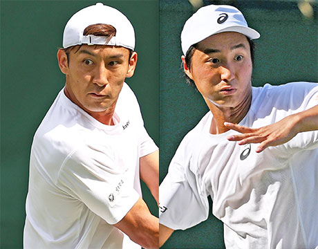 島袋将･望月慎太郎 初戦は予選勝者に