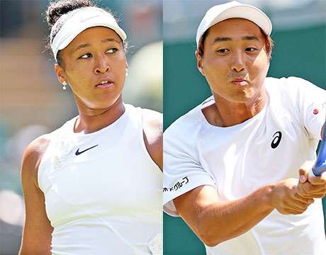 日本勢 同日に男女で世界1位と対戦