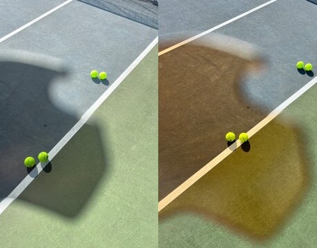 テニスボールが手に取るように見えて眼が疲れない!軍事規格のESSで差をつける (C)ESS