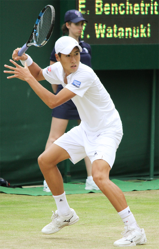 綿貫陽介 全英Jr初戦突破 テニス365