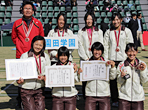 女子団体３位 園田学園（兵庫）