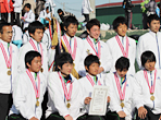 関東予選で優勝した大成高校