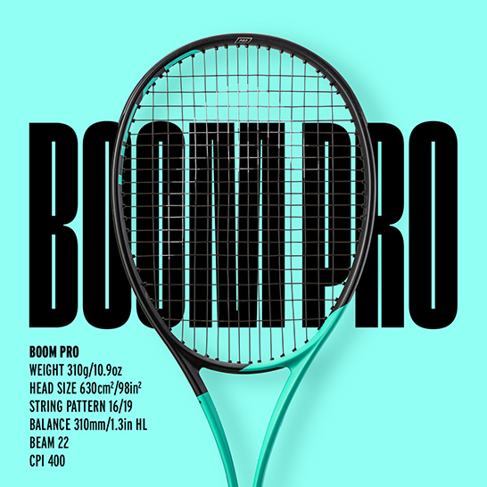 HEAD話題の「BOOM」20日発売 - テニスニュース - テニス365 