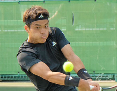 第3シード高橋悠介ら初戦突破
