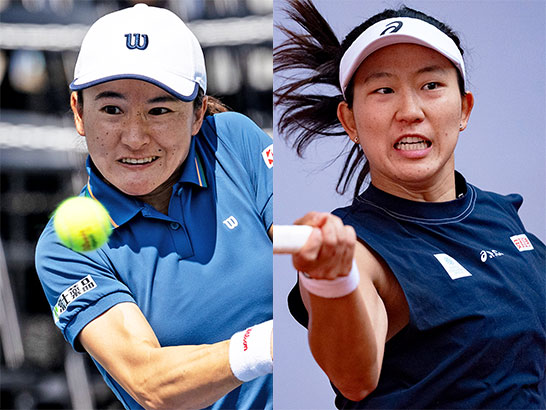 青山修子/内島萌夏ペア 2回戦敗退