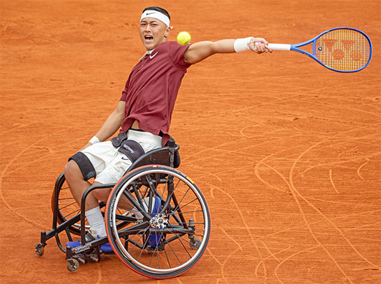 小田凱人 全仏OP3連覇達成