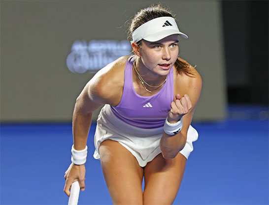 17歳 WTA500で決勝へ