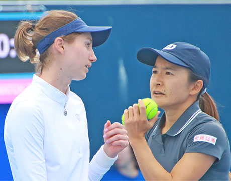 【1ポイント速報】青山修子ペア 東レPPO準決勝 (C)