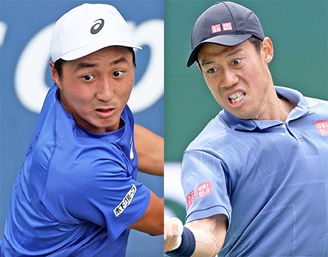 望月慎太郎、錦織圭