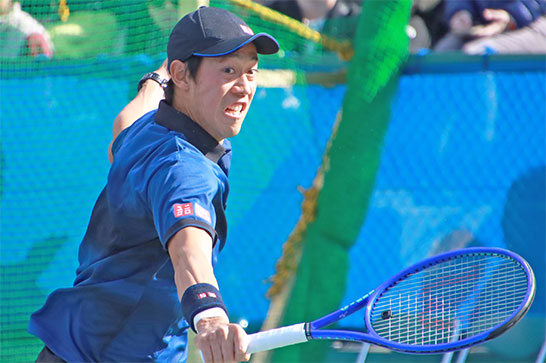 錦織圭 今季初戦で途中棄権