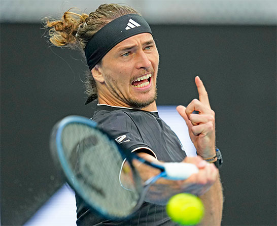 ズベ 熱戦制し9度目の全豪OP3回戦へ