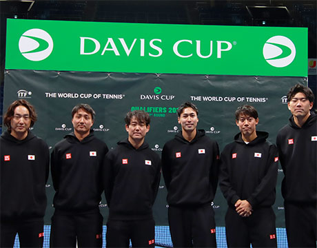 【1ポイント速報】日本vsオーストリア デ杯1日目