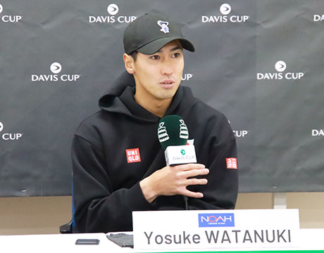 チームに錦織圭と西岡良仁「心強い」