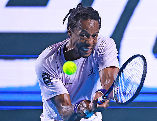 モンフィス 快勝でマスターズ初戦突破