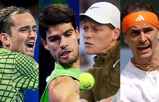 【告知】アルカラスvsメドベージェフ、シナーvsズベレフ