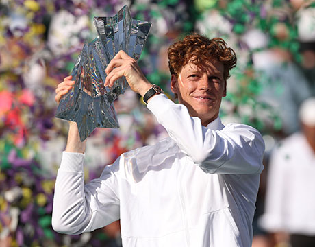 フェデラーらに次ぐ3人目の記録達成