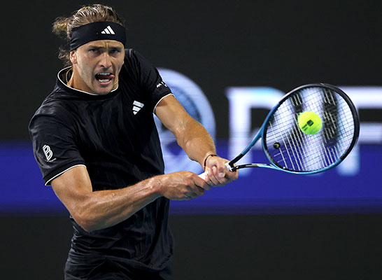 ズベレフ16強 熱戦制しチリッチ撃破 