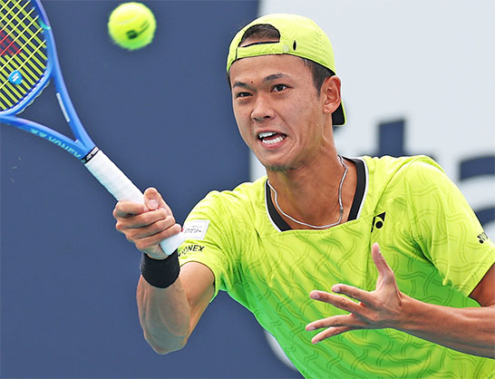 坂本怜(画像はマイアミOP)