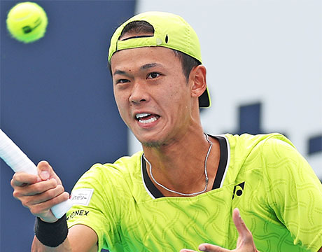 坂本怜(画像はマイアミOP)