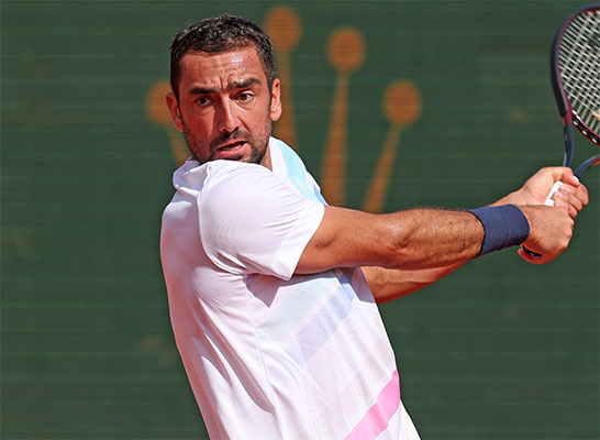 チリッチ（画像はモンテカルロ・マスターズ）