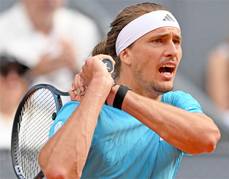 ズベレフ 6年連続9度目の初戦突破