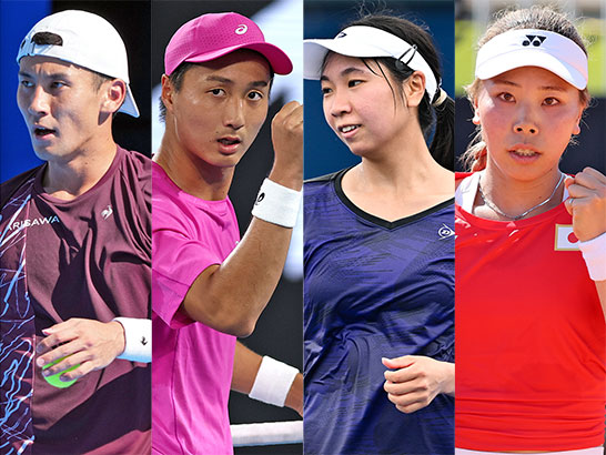 （左から）島袋将、望月慎太郎、伊藤あおい、坂詰姫野