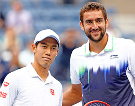 錦織圭、チリッチ