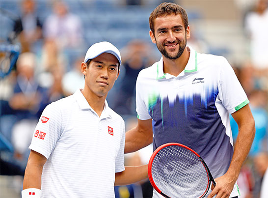 錦織圭、チリッチ