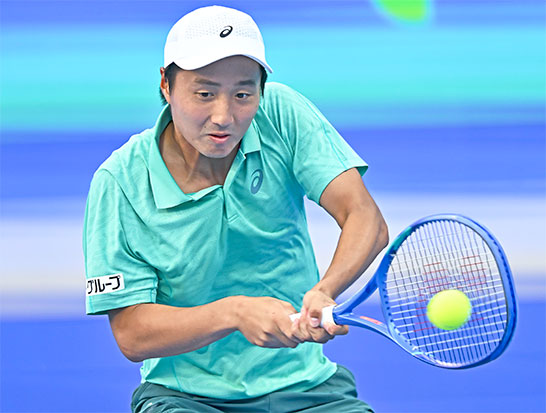 望月慎太郎 ミス多く完敗で初戦敗退