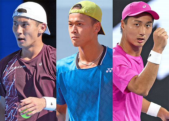 島袋将、坂本怜、望月慎太郎
