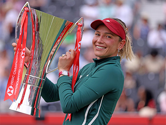 史上初 予選敗退の選手がWTA500制覇