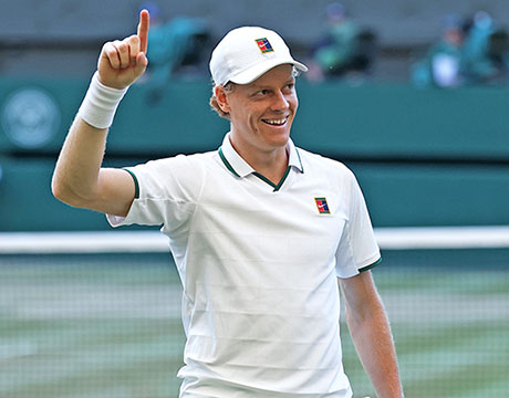 シナー 世界1位通算在位で単独10位に