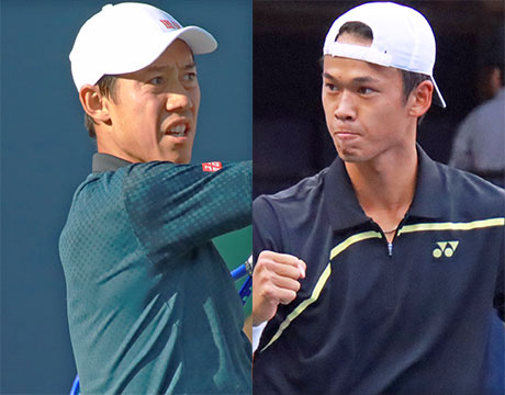 錦織圭、坂本怜