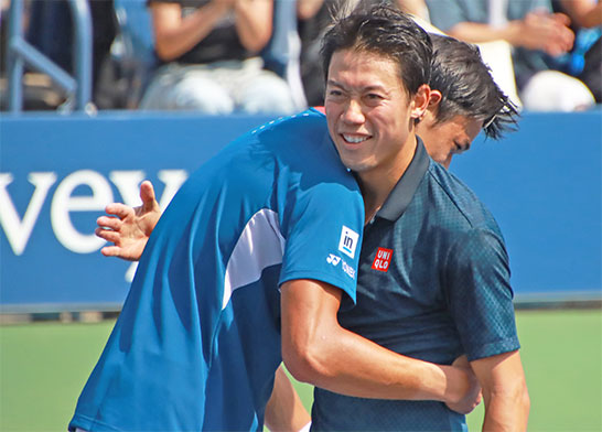 坂本怜、錦織圭