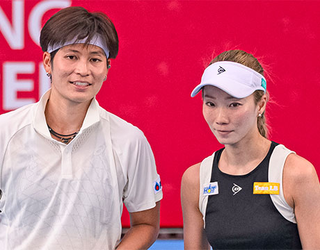 小堀桃子 複でWTA500初の4強
