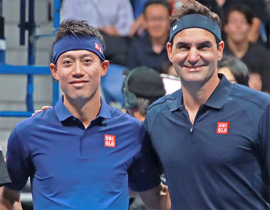 錦織圭、フェデラー