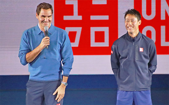 フェデラー、錦織圭