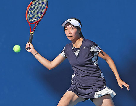 伊藤あおい 格上に連勝 WTA1000本戦へ