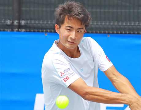 松岡隼 ストレート負けで初戦敗退